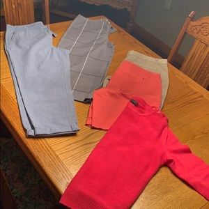Women’s designer bundle lot sz 10 pants med top